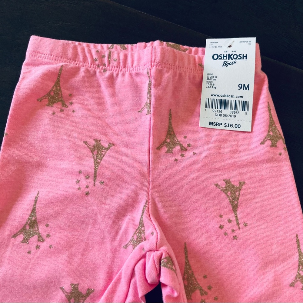 Carter’s Baby Girl Leggings Bundle, 3 Count - Picture 4 of 13
